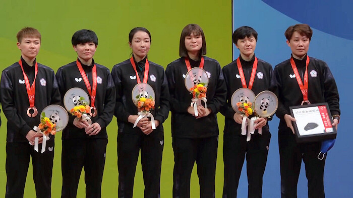 2022 World Team Championships - Chinese Taipei - Bronze Medallists 2022