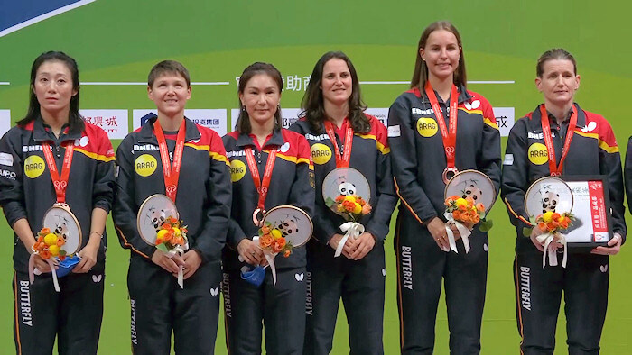 2022 World Team Championships - Germany - Bronze Medallists