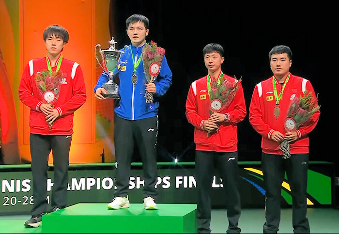 Mens Singles Medallists