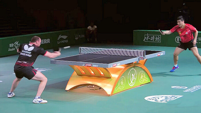 2023 World Championships - Mens Singles - Paul Drinkhall (England) v Liang Jingkun (China)