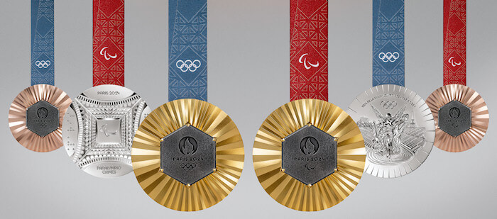 2024 Olympic Games Medal designs
