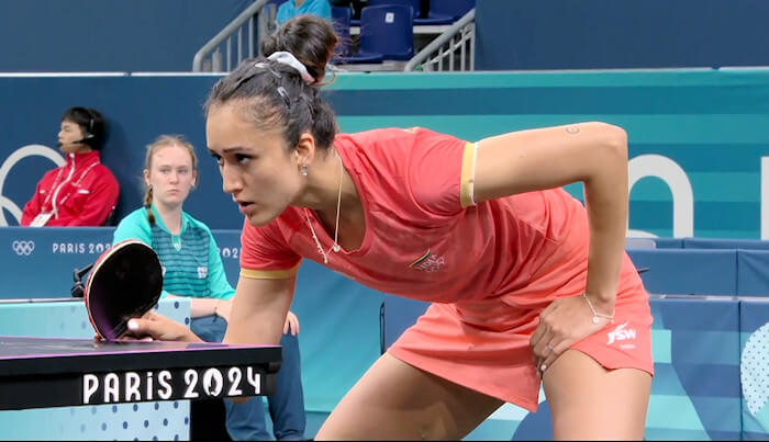 Manika BATRA (India) beat Anna HURSEY (Great Britain)