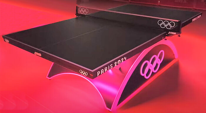 2024 Olympic Games Table Tennis Table provider is Double Happiness (DHS) 2024 Olympic Games Table Tennis Table provider is Double Happiness (DHS)
