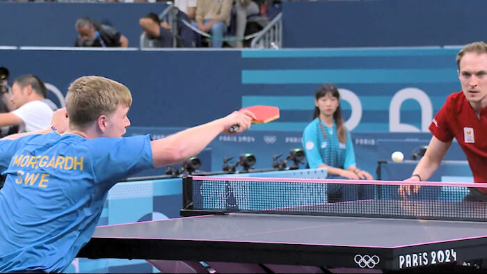 Truls MOREGARD (Sweden) beat Cedric NUYTINCK (Belgium)