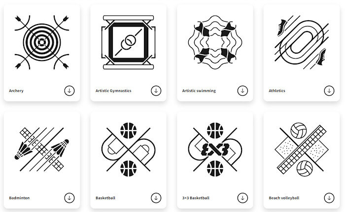 2024 Olympic Games Pictograms 2024 Olympic Games Pictograms