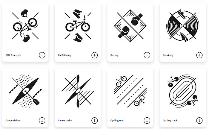 2024 Olympic Games Pictograms 2024 Olympic Games Pictograms