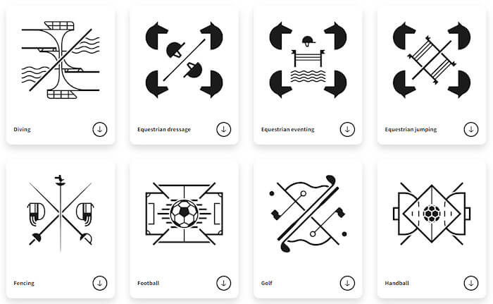 2024 Olympic Games Pictograms 2024 Olympic Games Pictograms