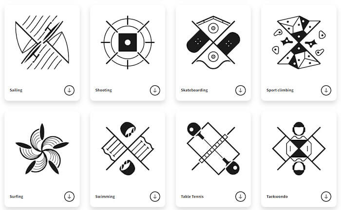 2024 Olympic Games Pictograms 2024 Olympic Games Pictograms