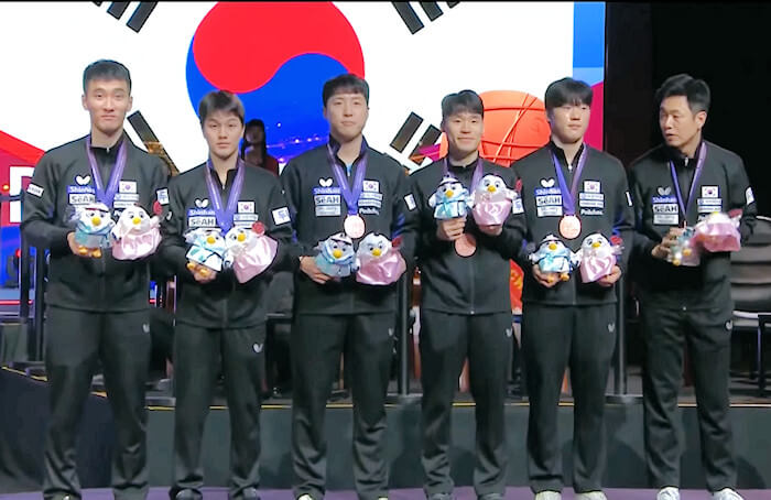 2024 World Team Championships - South Korea - Bronze Medallists
