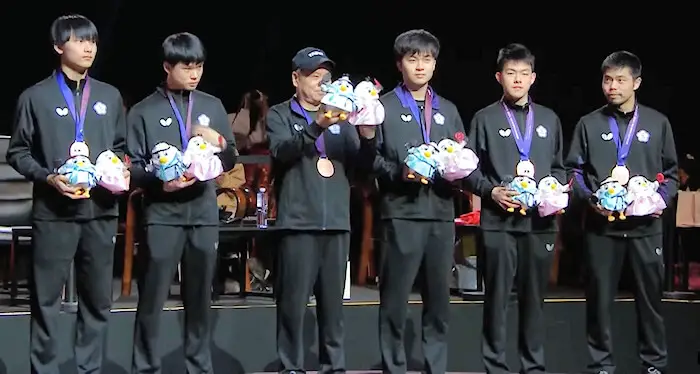 2024 World Team Championships - Chinese Taipei - Bronze Medallists