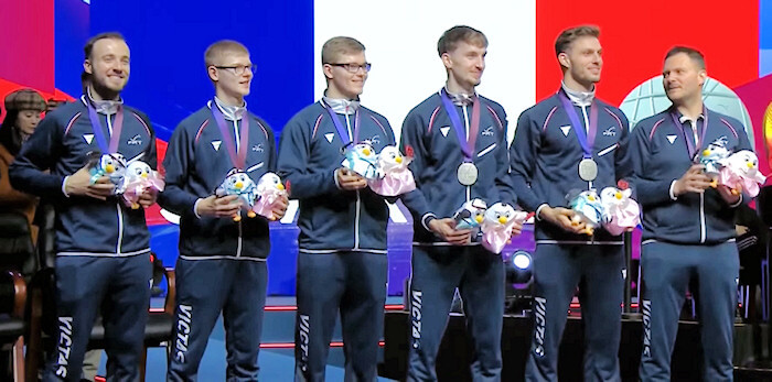 2024 World Team Championships - France - Silver Medallists