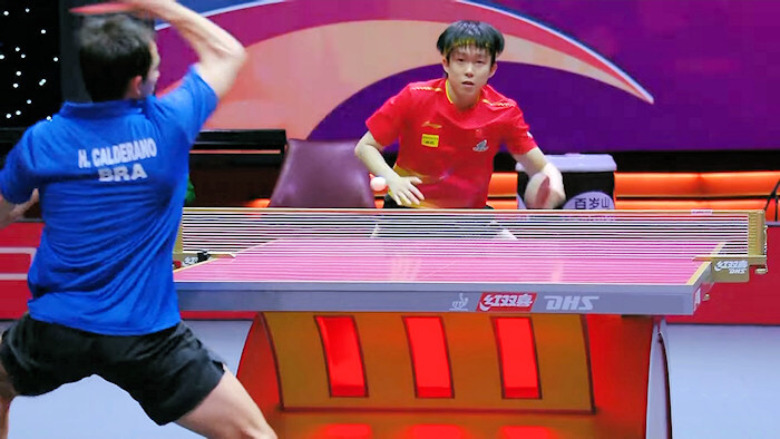 WANG Chuqin v Hugo CALDERANO