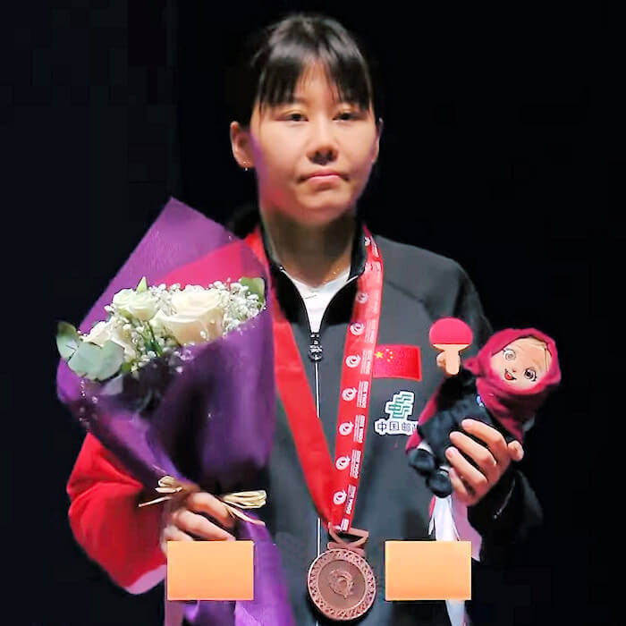 Chen Xingtong (China) - 2025 Bronze Medallist Chen Xingtong (China) - 2025 Bronze Medallist