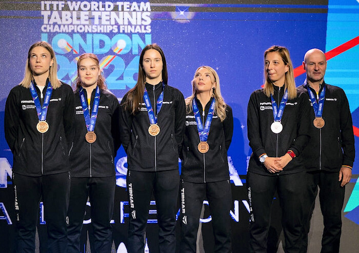 2026 World Team Bronze Medallists - Romania