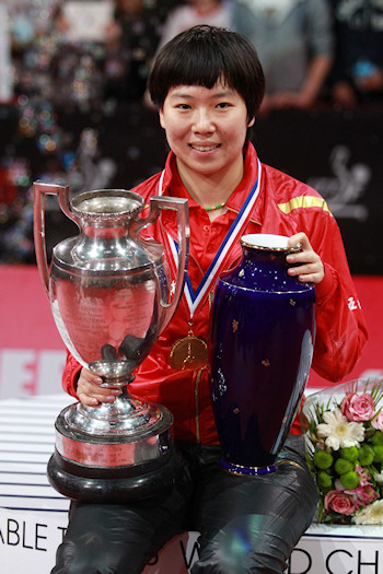 2013 World Champion - Li Xiaoxia from China