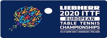 Logo for European Table Tennis Championships 2020