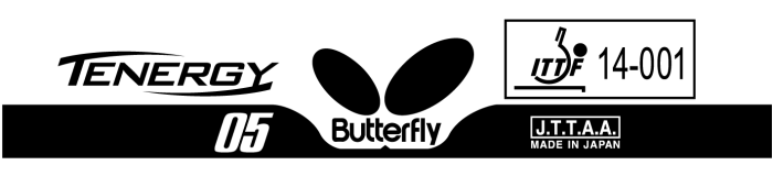 Table tennis rubber logo