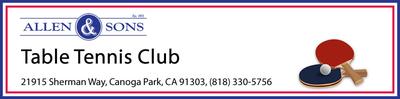 Allen & Sons Table Tennis Club