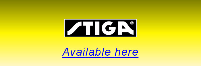 Stiga table tennis equipment available here