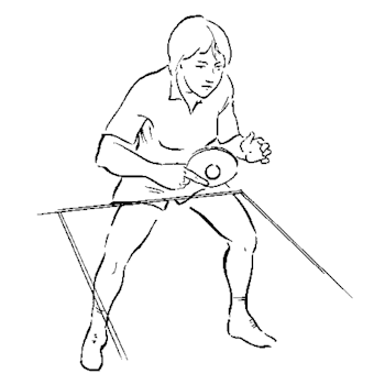 backhand block table tennis