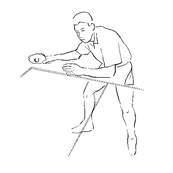 forehand block table tennis