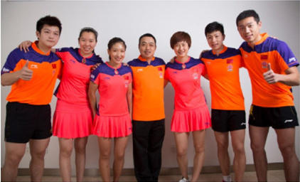 New outfits for the Chinese players