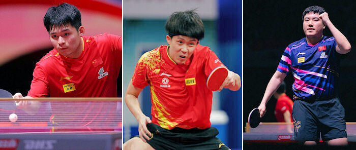 Table Tennis World Rankings - Top Chinese men