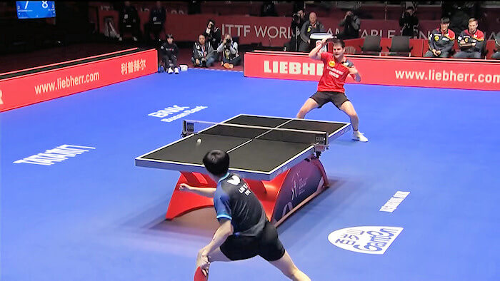 Lin Yun-Ju v Dimitrij Ovtcharov