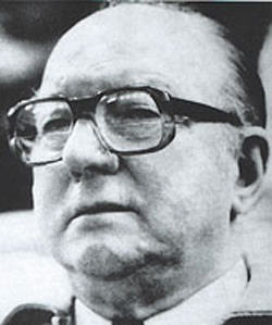 Roy Evans - President of the ITTF in 1971