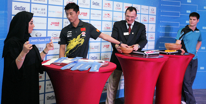ITTF World Tour 2013 Grand Finals Draw