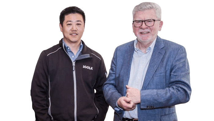 Richard Lee and Michael Bachtler - Joola Table Tennis