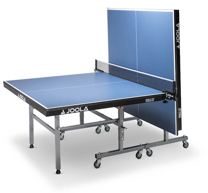 Joola World Cup table tennis table in the playback position