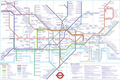 London Underground map London Underground map