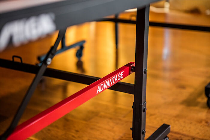 Stiga Advantage T8580w table tennis table undercarriage