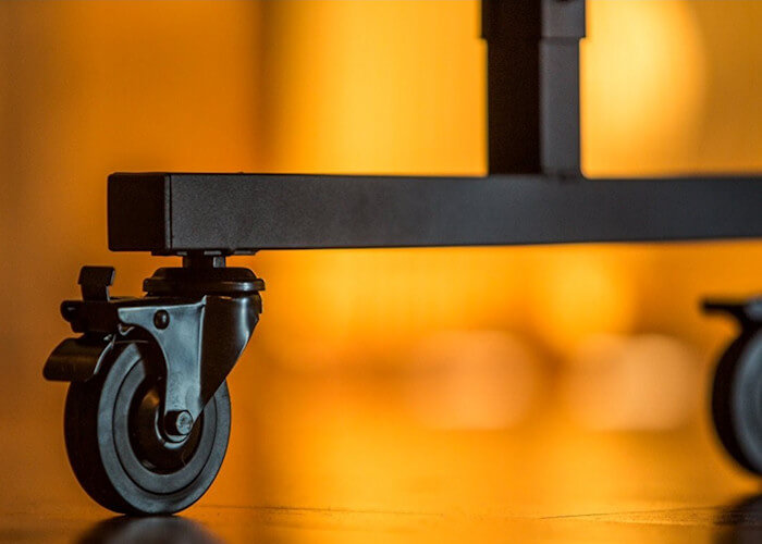 Stiga Advantage T8580w table tennis table wheels