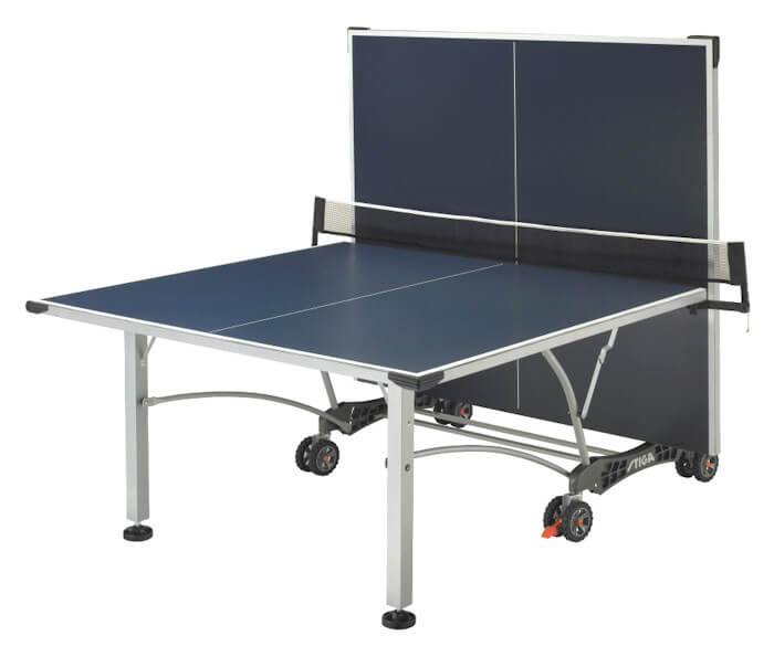 Stiga Baja T8562w outdoor table tennis table in the playback position