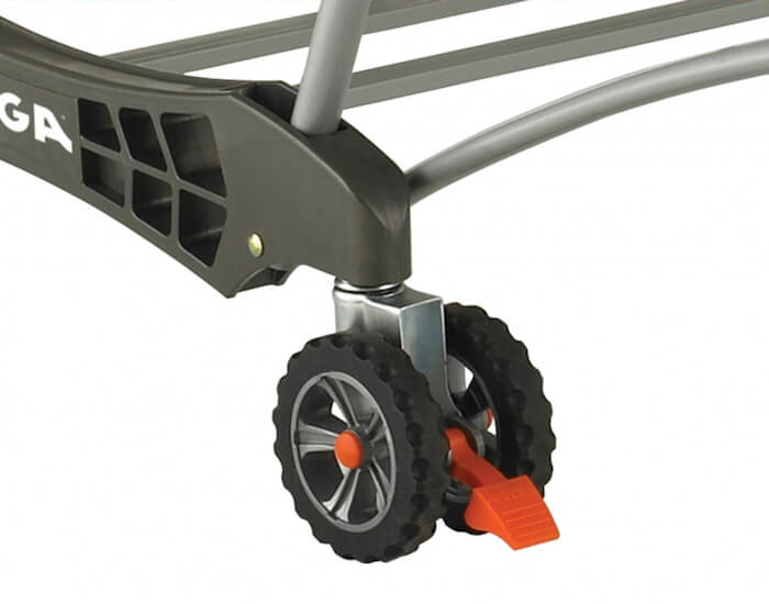 Stiga Baja T8562w outdoor table tennis table wheels