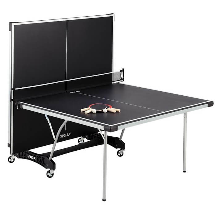 Stiga Daytona T8127 table tennis table in the playback position