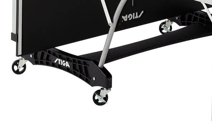 Stiga Daytona T8127 table tennis table wheels