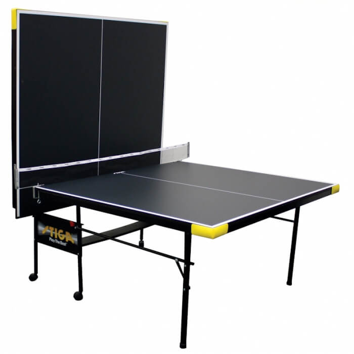 Stiga Legacy T8612 table tennis table in the playback position