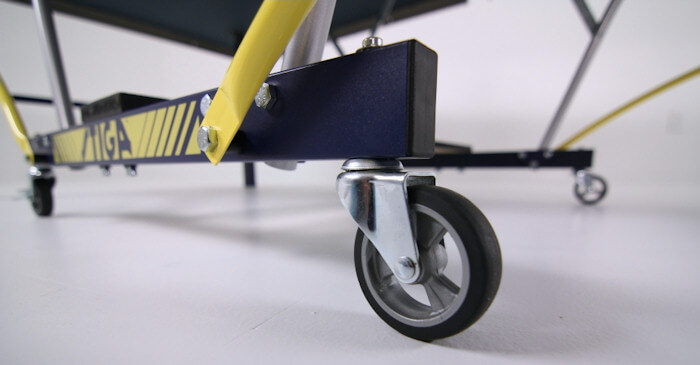 Stiga Triumph T8780q table tennis table wheels