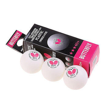 Three star table tennis balls