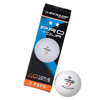Two star table tennis balls