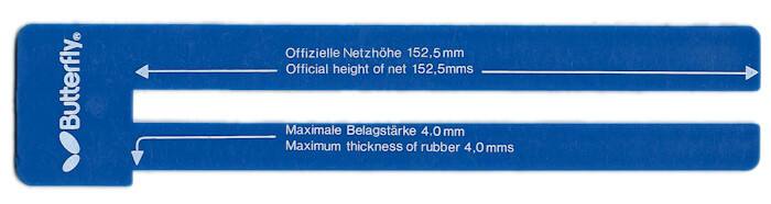 Table Tennis Net Gauge