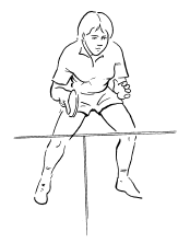 table tennis serve
