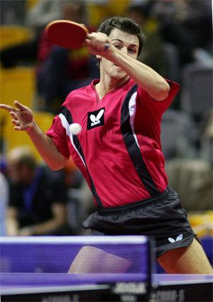 Table tennis stroke - attack