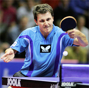 Table tennis stroke - backhand drive