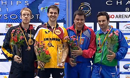 2011 European Championships - Mens Singles