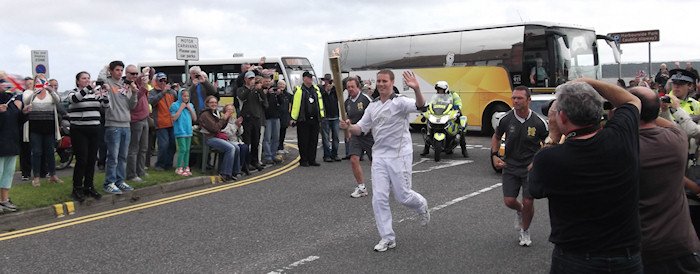 2012 Torch Relay in my town