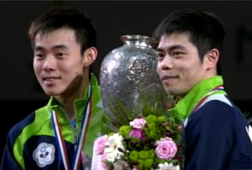 Mens Doubles medal winners - CHEN Chien-An and CHUANG Chih-Yuan (Chinese Taipei)